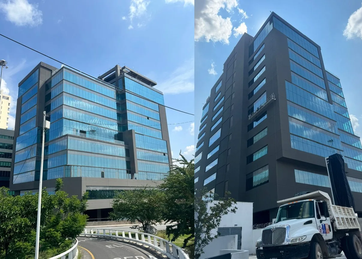 Fachada de Diamante Medical Center con Sistema EIFS
