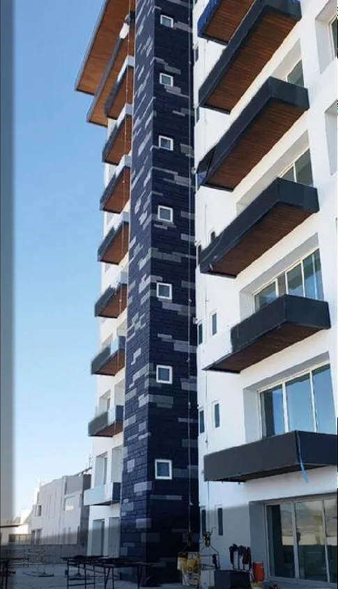 Fachada del proyecto Torres Garza Sada